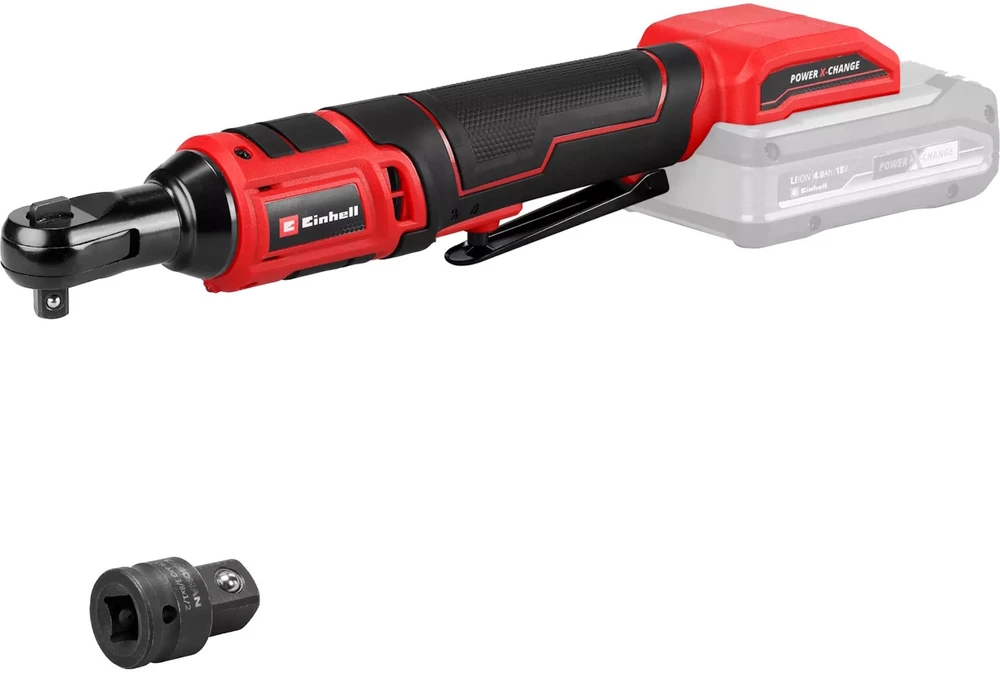 Einhell TE-RW 18/60 Li-Solo 3/8" 260 RPM 60 N⋅m Juodas, Raudona 18 V
