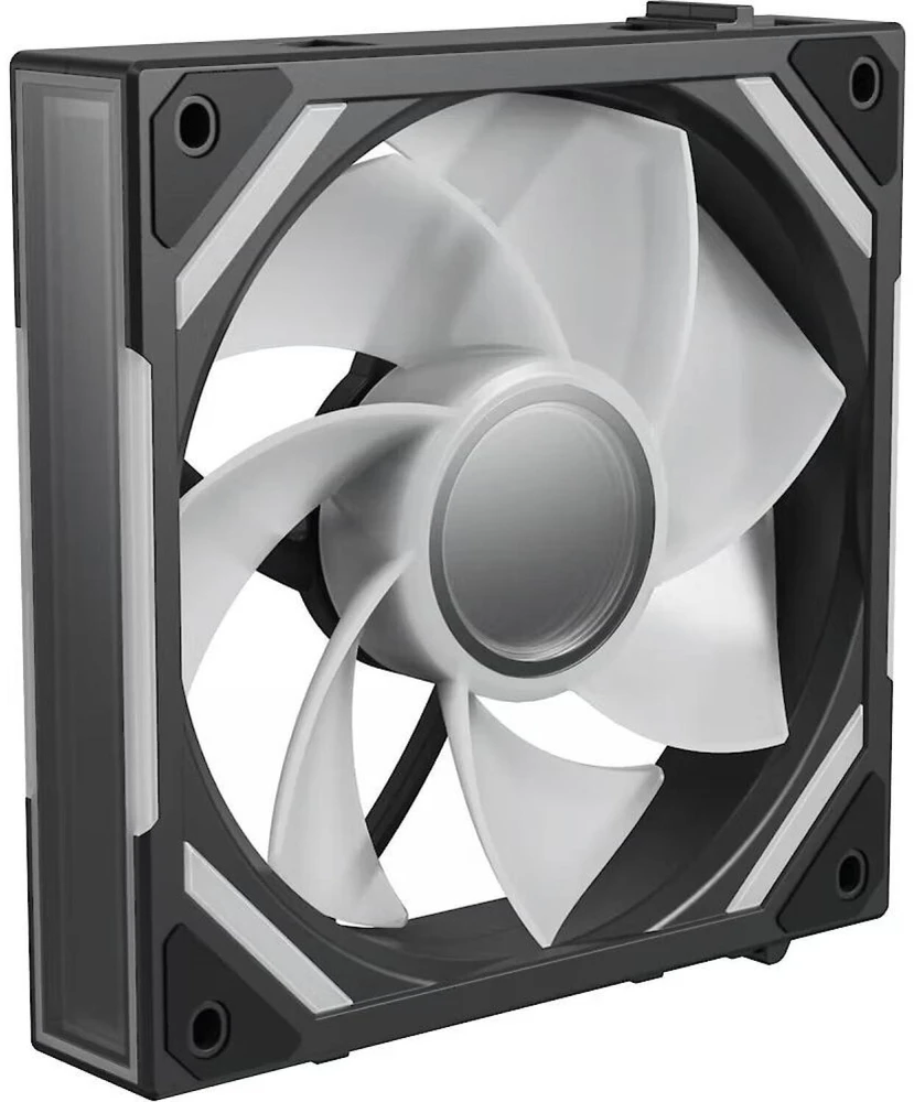 Alpenföhn WingBoost 4 PWM Fan, Reverse, RGB – 120mm, juodas