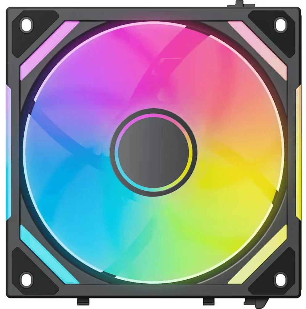Alpenföhn WingBoost 4 PWM Fan, Reverse, RGB – 120mm, juodas