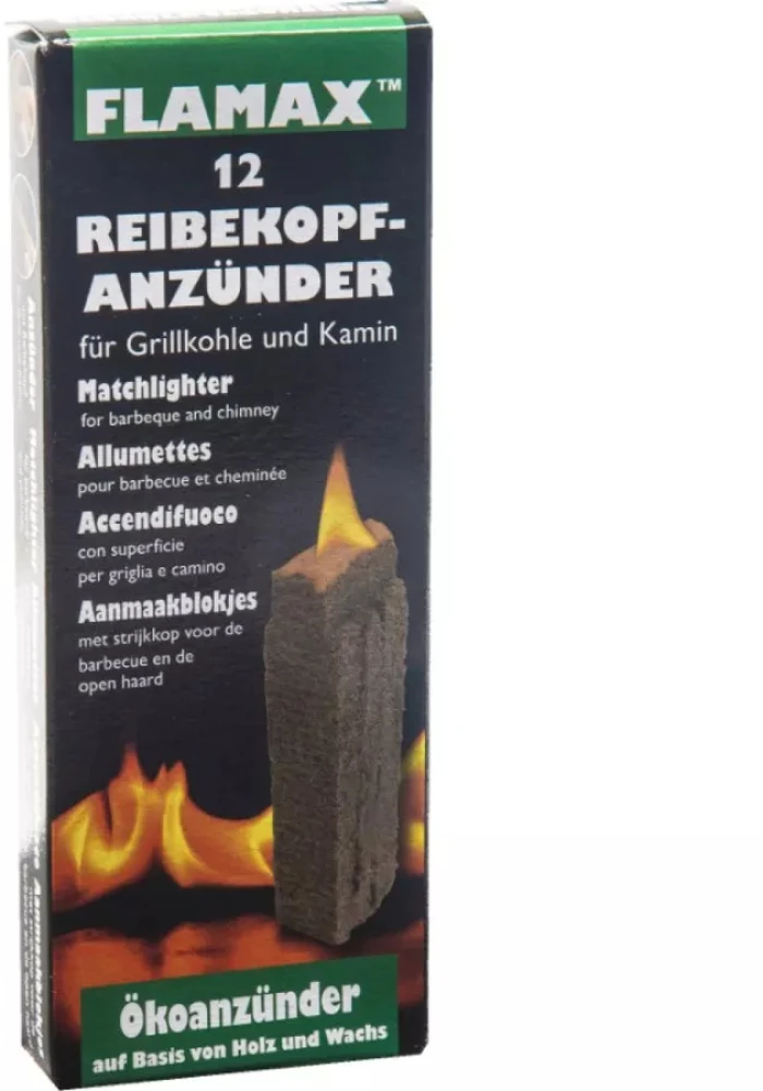 Flamax Ekologiški uždegimo kubeliai | degtukai, 12 vnt.