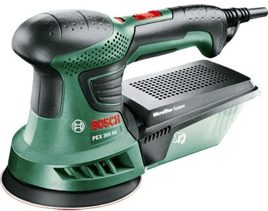 Ekscentrinis šlifuoklis Bosch PEX 300 AE Compact