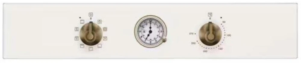 Kreminės spalvos retro stiliaus el. orkaitė Electrolux EOA5220FOV