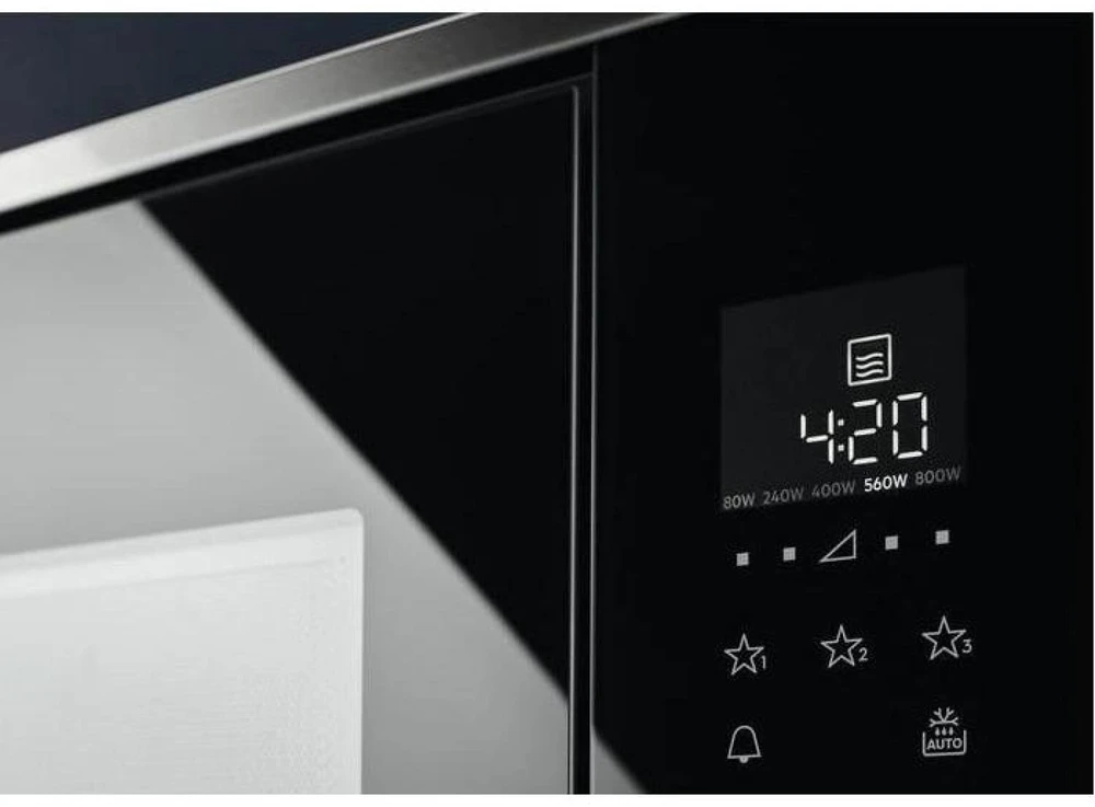 Cooker microwave Electrolux LMS2203EMK (700W, 20l, juodas and sidabrinis color)