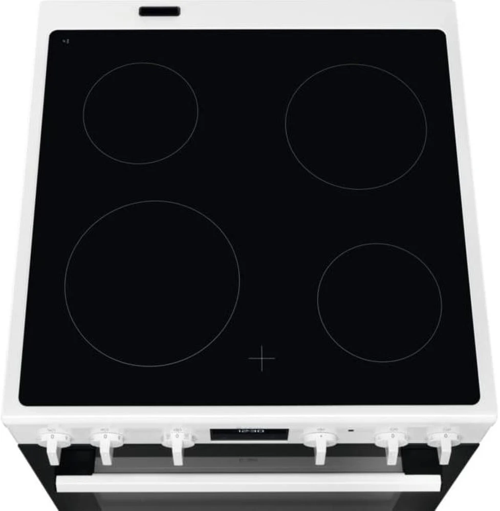 60 cm pločio baltos spalvos el keraminė viryklė Electrolux LKR64023AW