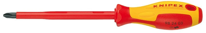 Knipex izoliuotas kryžminis atsuktuvas PH1x 80mm