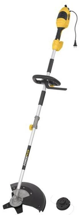 Elektrinė krūmapjovė žolės ir piktžolių pjovimui 1000W 38cm 2mm POWXG30405 POWERPLUS