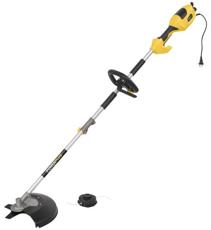 Elektrinė krūmapjovė žolės ir piktžolių pjovimui 1000W 38cm 2mm POWXG30405 POWERPLUS