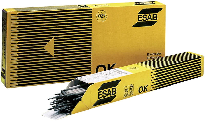 ESAB ELEKTRODA RUTYLOWA FI 2,5 x 350mm 5,5KG OK 46.00 312szt. RÓŻ.