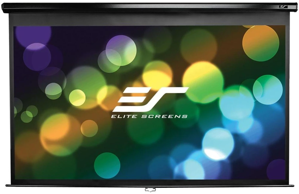 Elite Screens | Manual Series | M99UWS1 | Įstrižainė 99" | 1:1 | Matomo vaizdo plotis (W) 178 cm | Juodas