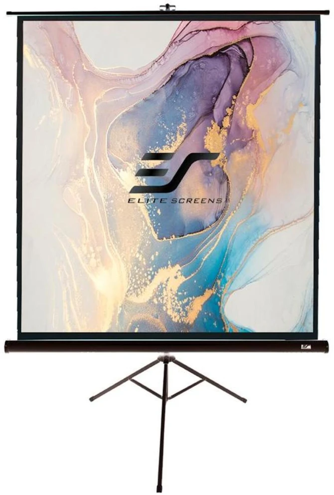 Elite Screens | su stovu | Įstrižainė 304 " | 16:9 | Matomo vaizdo plotis (W) 2.66 cm | Juodas