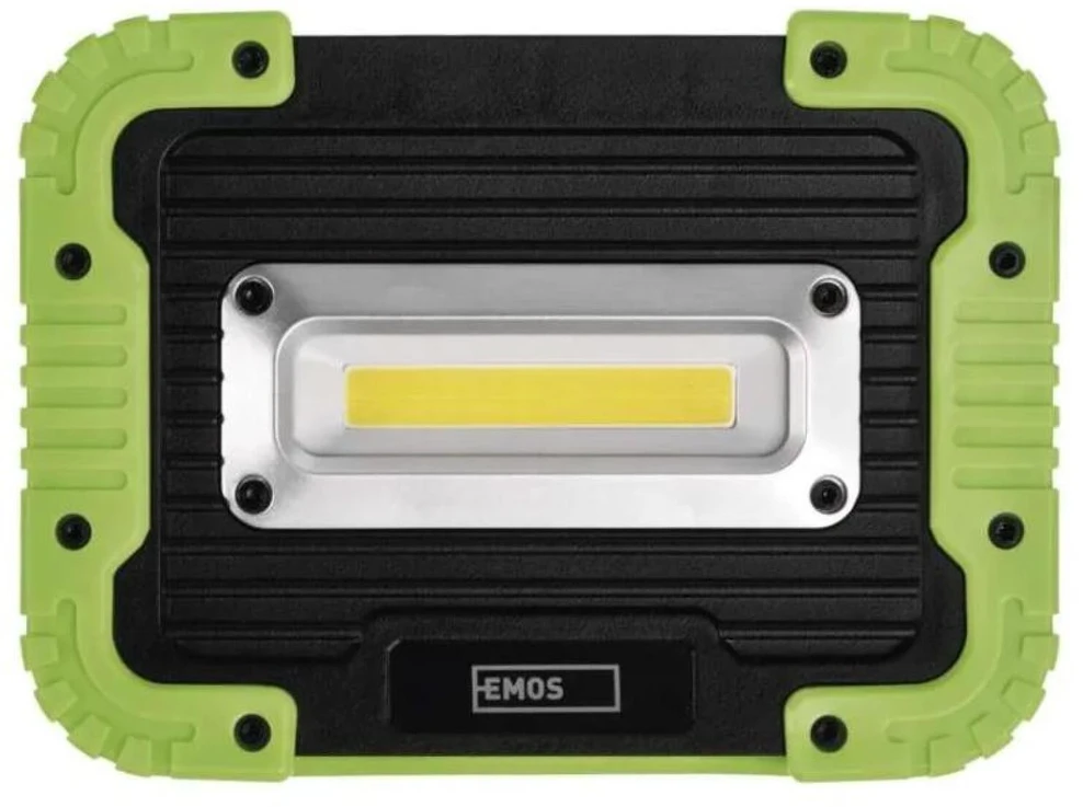 Nešiojamas COB LED šviestuvas, 600lm, įkraunamas, 3000mAh, su POWERBANK, IP44, EMOS