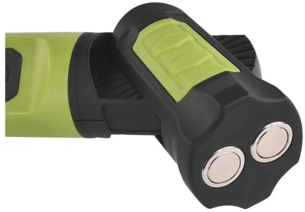 Emos COB LED Įkraunama Darbo Lempa P4545, 1000 lm, 2600 mAh, 2 režimai, 2 kabliai, 4 magnetai, USB-C