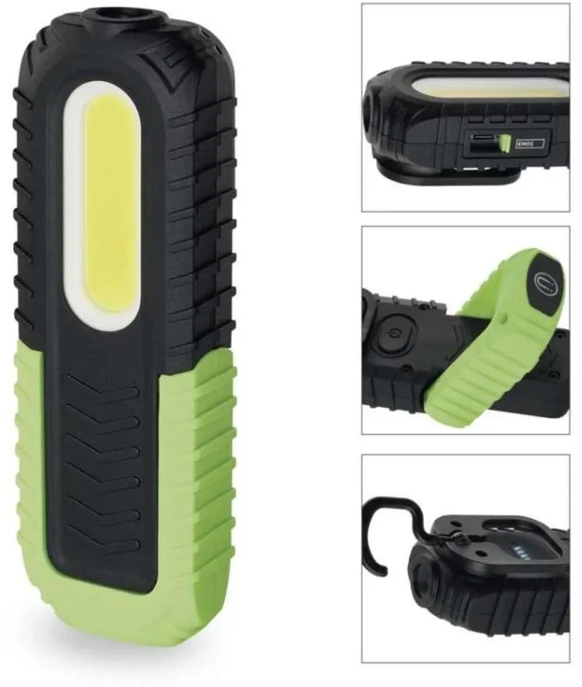 EMOS įkraunama LED darbo lempa 400 lm, IP43, 2000 mAh, P4531