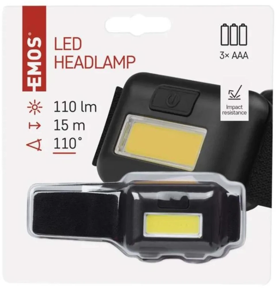 Žibintuvėlis priekinis žibintas Emos PRIEKINIS LAMP 1W COB