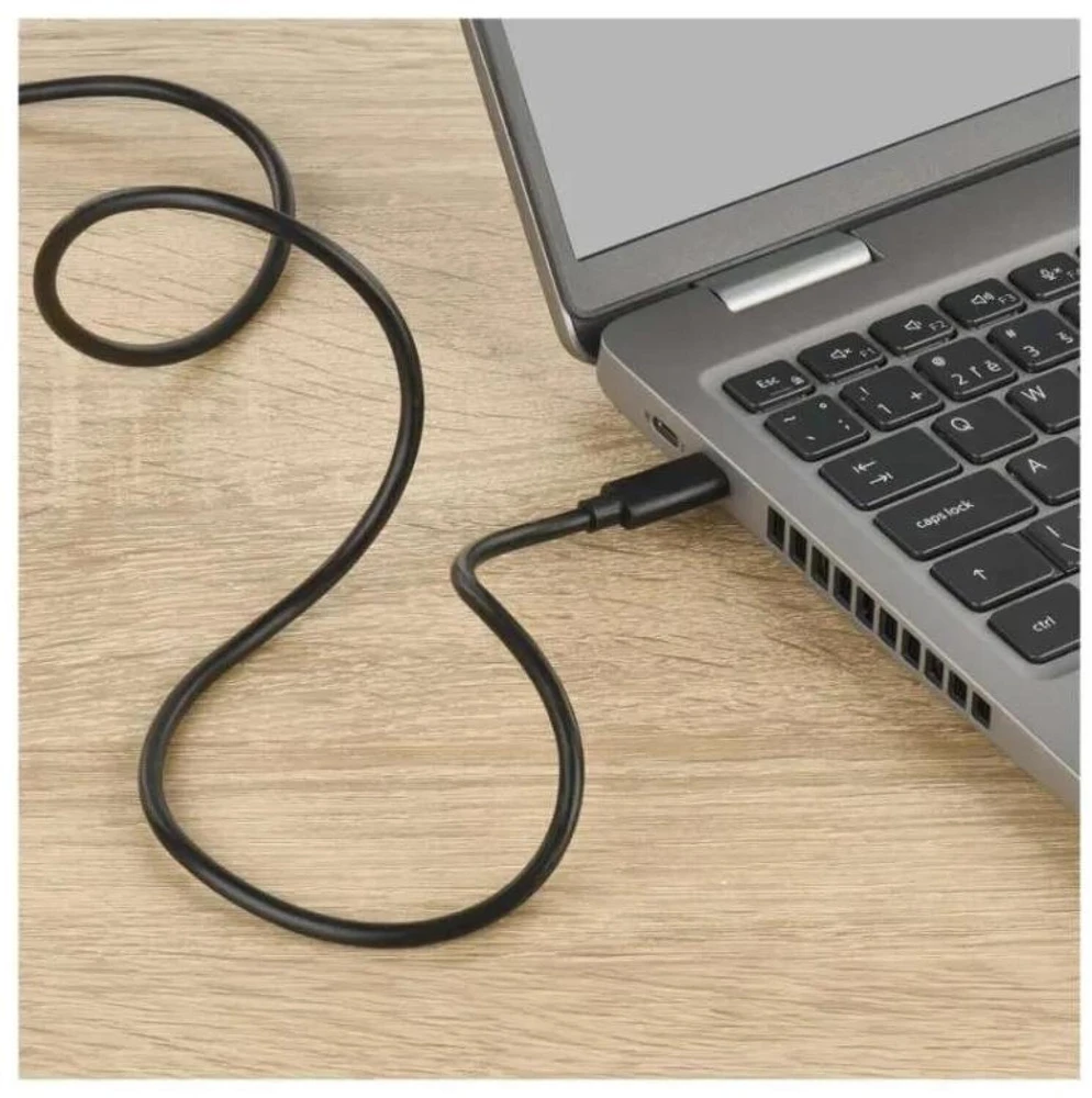 EMOS Charging and Data Cable 2.0 USB-C / USB-C, 2 m, juodas