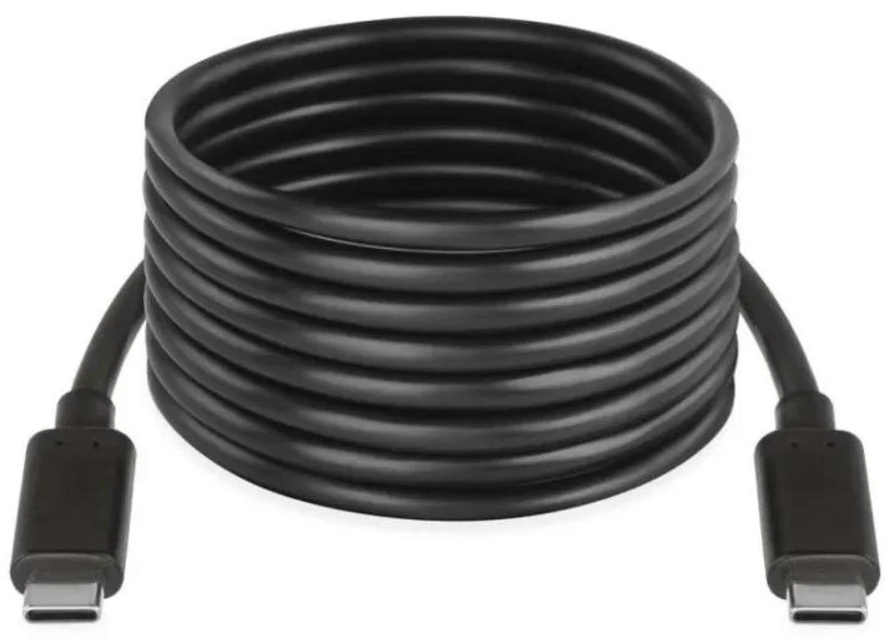 EMOS Charging and Data Cable 2.0 USB-C / USB-C, 2 m, juodas