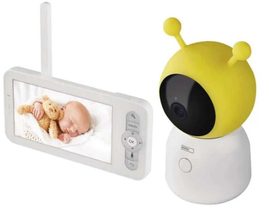 EMOS IP-500 GUARD su monitorem i Wi-Fi
