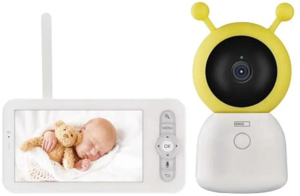 EMOS IP-500 GUARD su monitorem i Wi-Fi