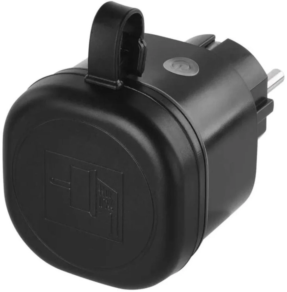 Emos išmanioji kištukinė P5532, 230 V~/16 A, 3 680 W, 30 programų, IP44, Wi-Fi 802.11 b/g/n, 2,4 GHz