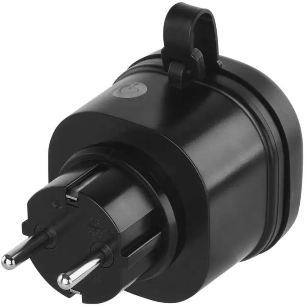 Emos išmanioji kištukinė P5532, 230 V~/16 A, 3 680 W, 30 programų, IP44, Wi-Fi 802.11 b/g/n, 2,4 GHz