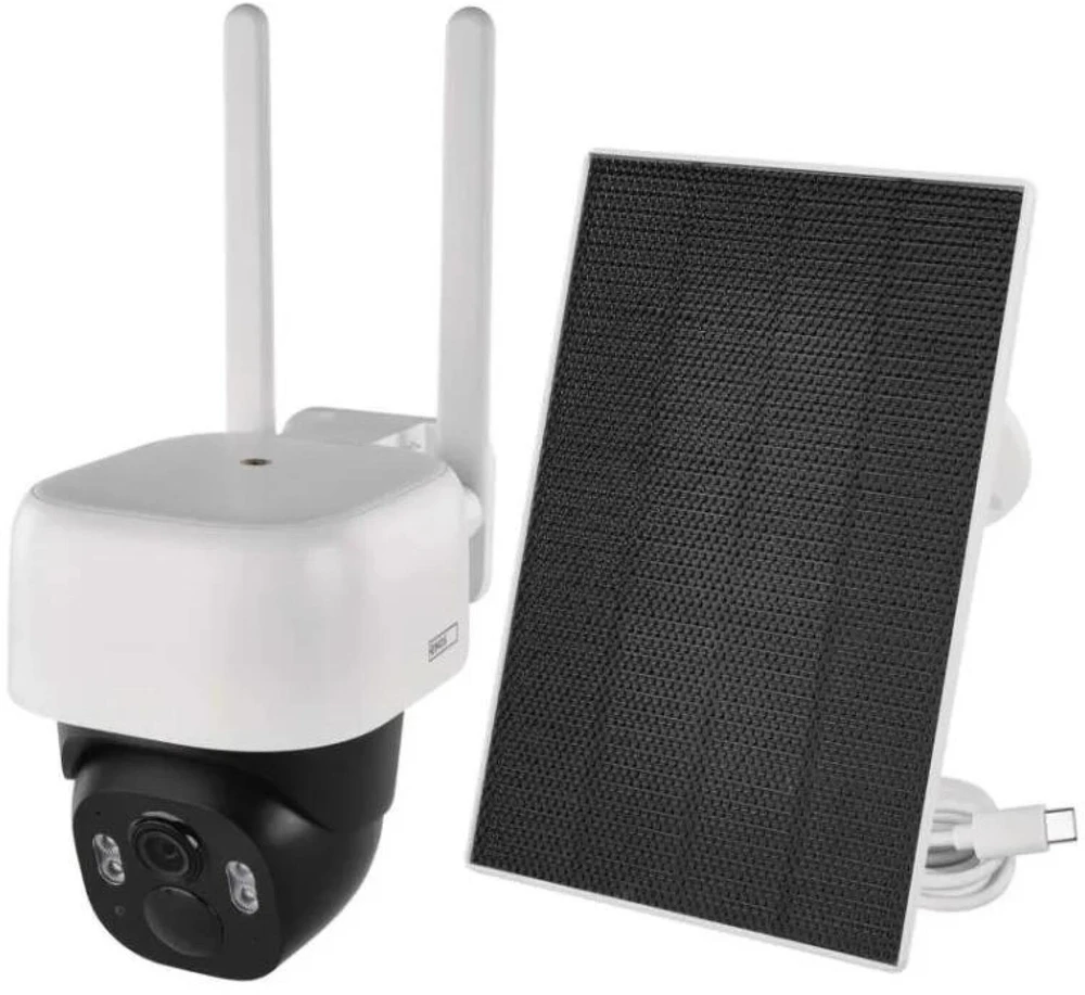 Emos lauko kamera IP-1200 WASP H4067, 5MPx, 9 200 mAh, IP44, 135°, naktinis matymas, dvipusis ryšys