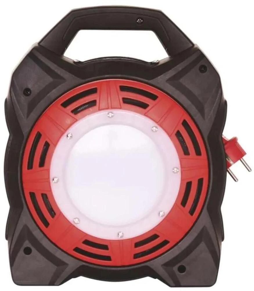 Emos Lauko prailginimo ritė P08215, 15 m, 4 lizdai, 230 V, 13 A, IP44, LED 20 W/1600 lm/6500 K