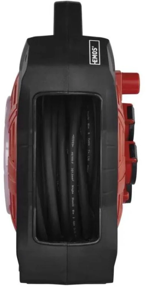 Emos Lauko prailginimo ritė P08215, 15 m, 4 lizdai, 230 V, 13 A, IP44, LED 20 W/1600 lm/6500 K