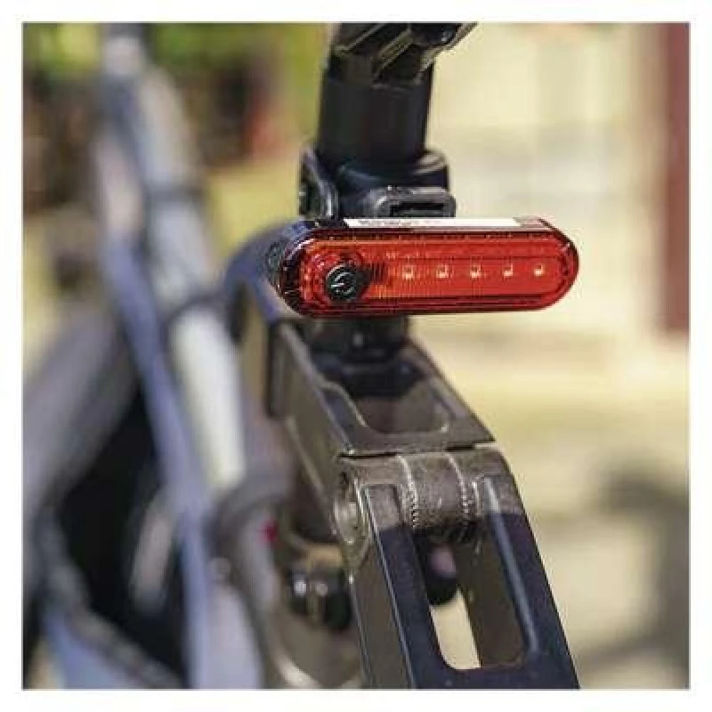 Emos LED Front Rear Rechargeable Bike Flashlight P3923, 90 lm