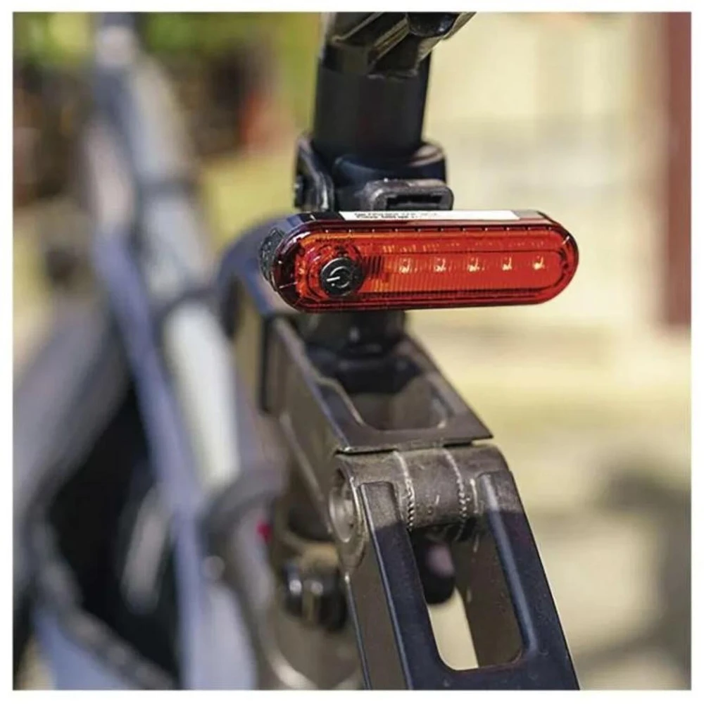 Emos LED Front Rear Rechargeable Bike Flashlight P3923, 90 lm