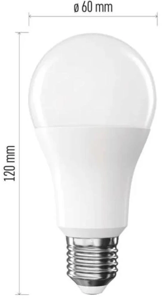EMOS LED žárovka Classic A60 13W
