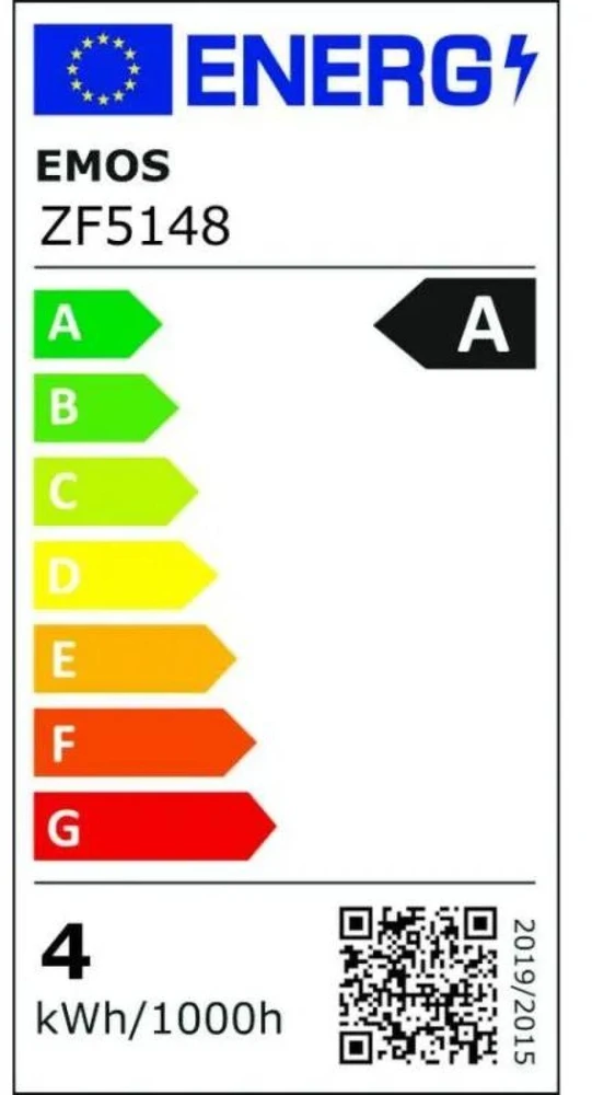 Emos LED lemputė Emos Filament ZF5148 3,8W (60W) E27 A60 3000K šilta balta