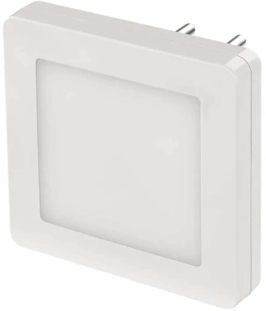 Sieninis šviestuvas Emos Emos P3316 LED naktinė lempa 230 V lizdui su jutikliu