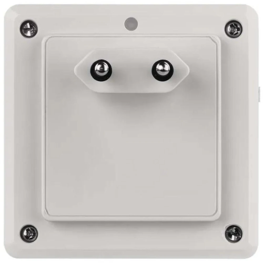 Sieninis šviestuvas Emos Emos P3316 LED naktinė lempa 230 V lizdui su jutikliu