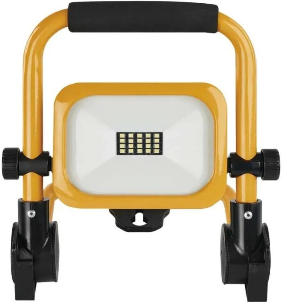 Kondicionierius Emos Geti LED spotlight ACCO rechargeable portable, 10W, yellow, cool baltas