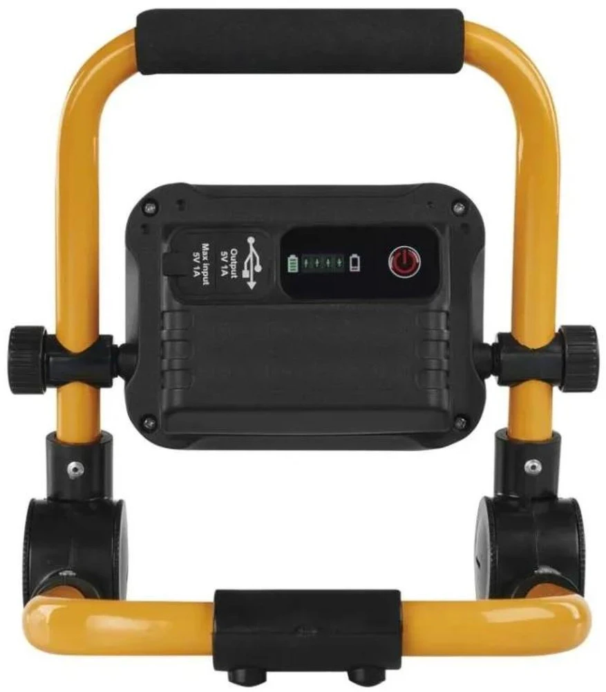 Kondicionierius Emos Geti LED spotlight ACCO rechargeable portable, 10W, yellow, cool baltas