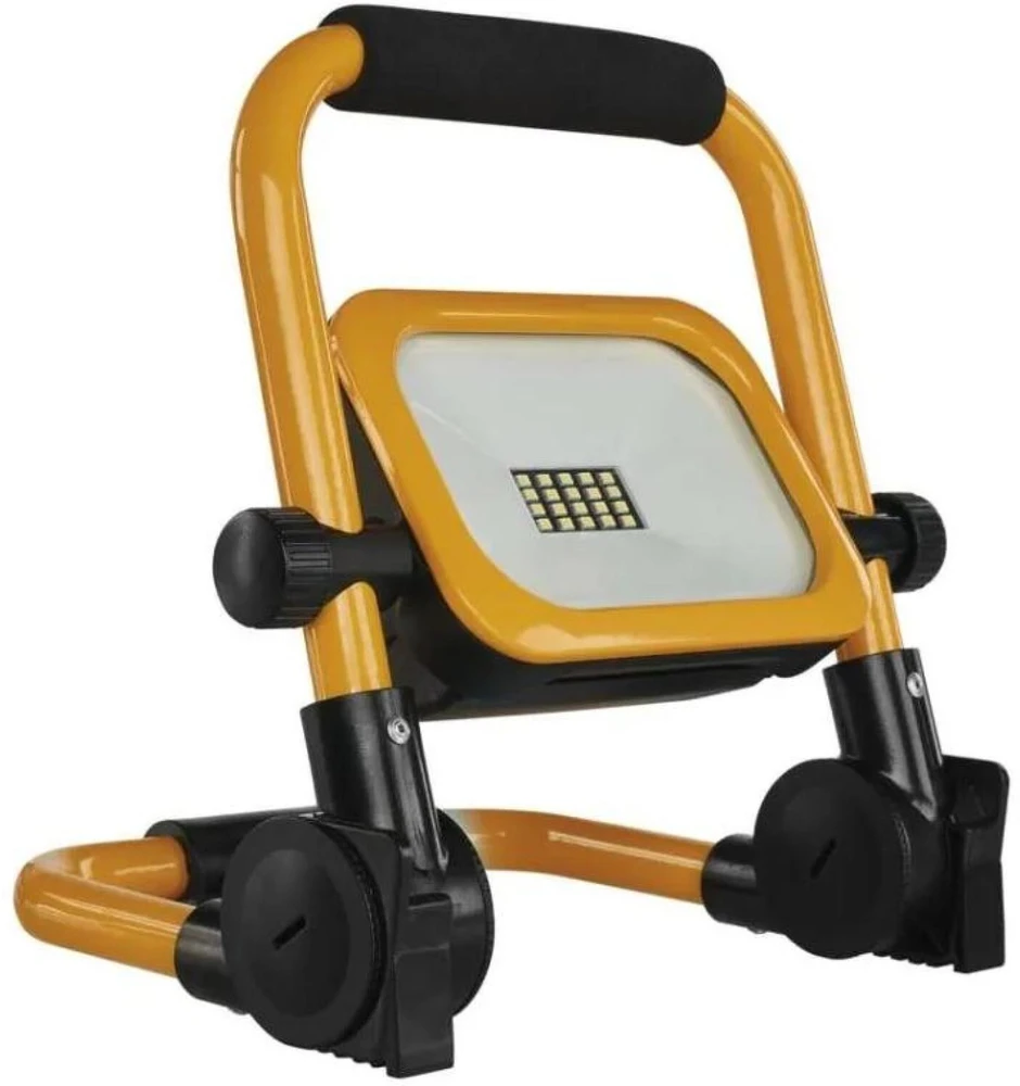 Kondicionierius Emos Geti LED spotlight ACCO rechargeable portable, 10W, yellow, cool baltas