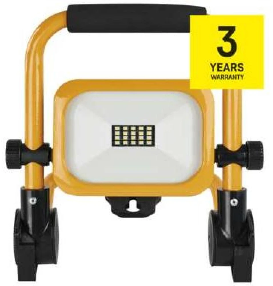 Kondicionierius Emos Geti LED spotlight ACCO rechargeable portable, 10W, yellow, cool baltas