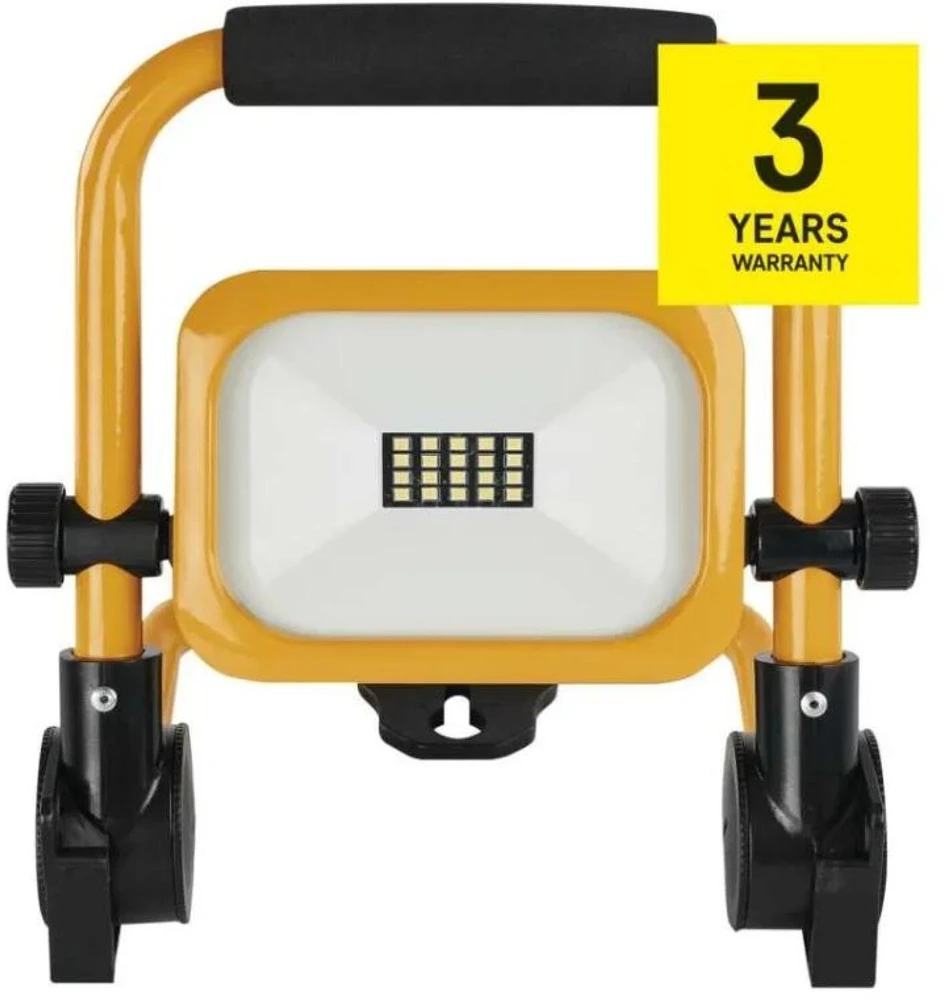 Kondicionierius Emos Geti LED spotlight ACCO rechargeable portable, 10W, yellow, cool baltas