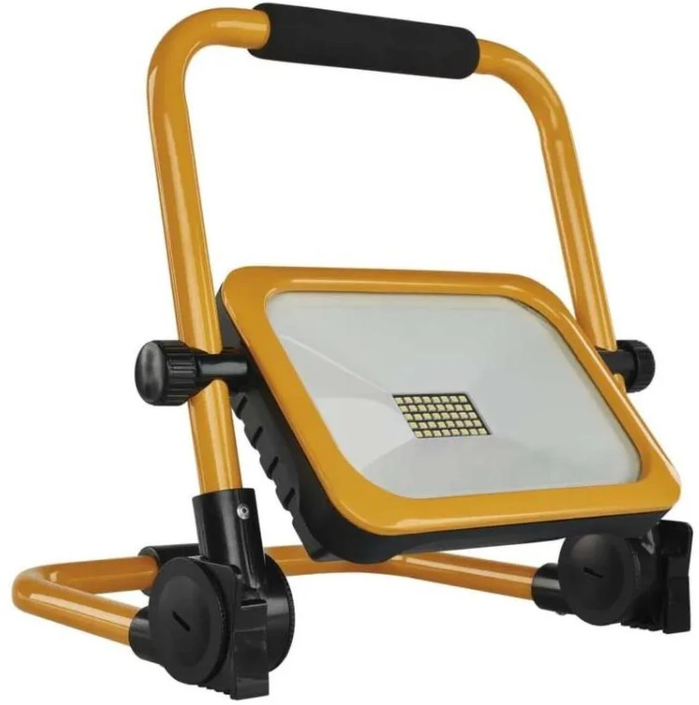 Kondicionierius Emos Geti LED spotlight ACCO rechargeable portable, 20W, yellow, cool baltas