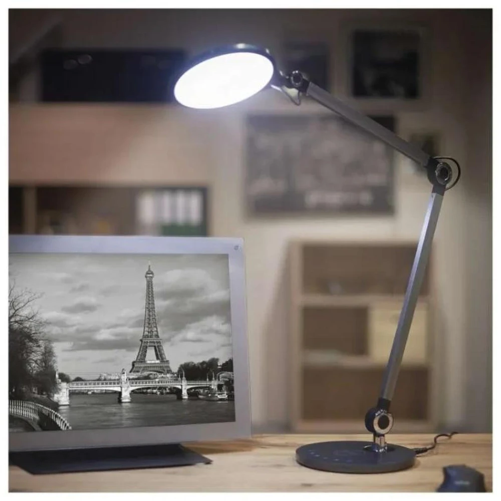 Emos LED table lamp KAREN, juodas