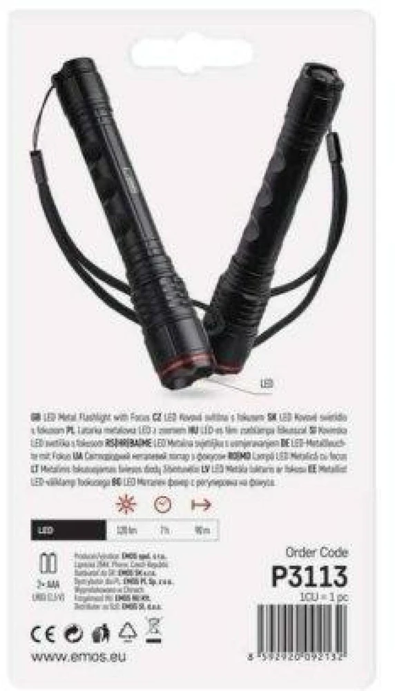 LED 120lm 2xAAA Emos