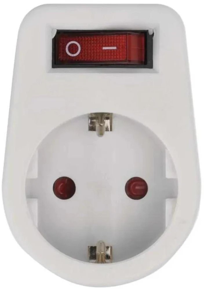 Emos Lizdas su jungikliu P00262, 1x2P+PE, 3680W, IP20, vaiko apsauga