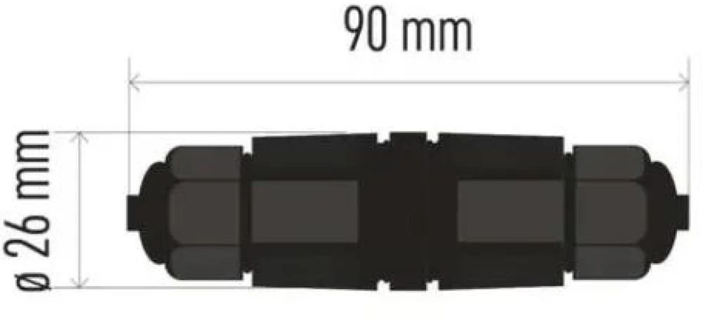 Emos Mufa - złącze skręcane 3x (0,75-2,5mm2) 450V IP65 ZS9010