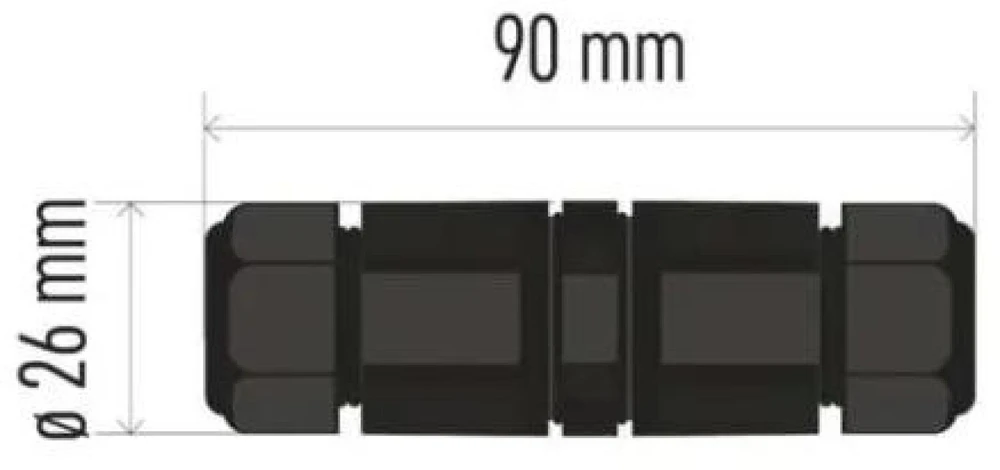 Emos Złącze do przewodów Emos ZS9020 IP68