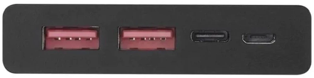Emos Power Bank BetaQ 10 B0531B, 10000 mAh, 22,5 W, 4 išėjimai, 18 W įvestis, LED indikatorius
