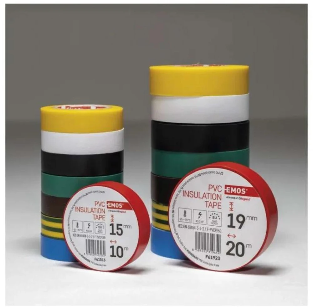 Emos Insulating tape PVC 19mm / 20m colour mix 10Ks