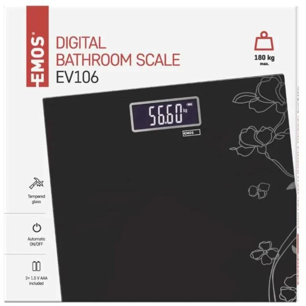 Svarstyklės Emos Digital personal scale EV106