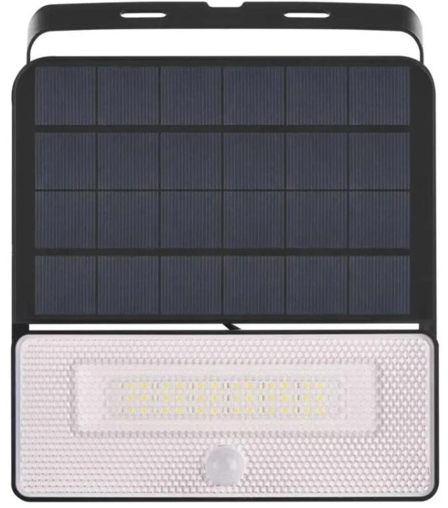Kondicionierius Emos SOLO prožektorius ZG122S, 1600 lm, 3,7 V, IP54, PIR jutiklis, 100°, 6 m, Li-Ion 3600 mAh, neutralus baltas