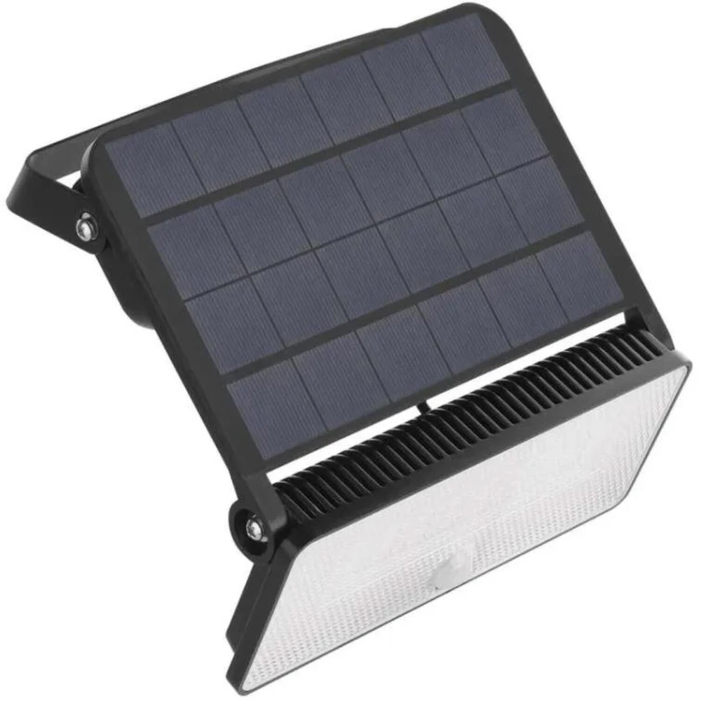 Kondicionierius Emos SOLO prožektorius ZG122S, 1600 lm, 3,7 V, IP54, PIR jutiklis, 100°, 6 m, Li-Ion 3600 mAh, neutralus baltas