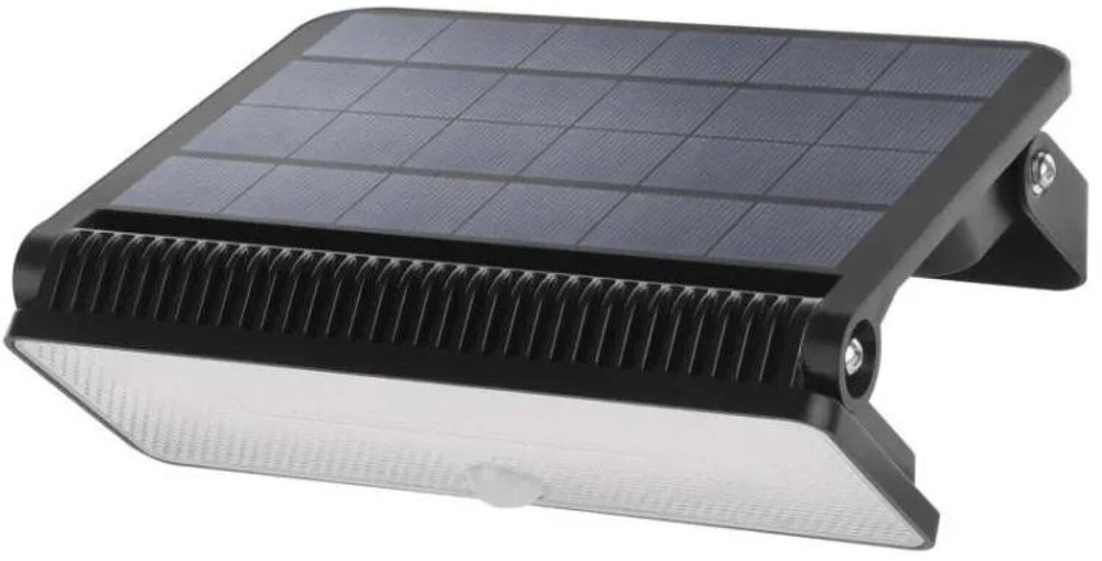 Kondicionierius Emos SOLO prožektorius ZG122S, 1600 lm, 3,7 V, IP54, PIR jutiklis, 100°, 6 m, Li-Ion 3600 mAh, neutralus baltas